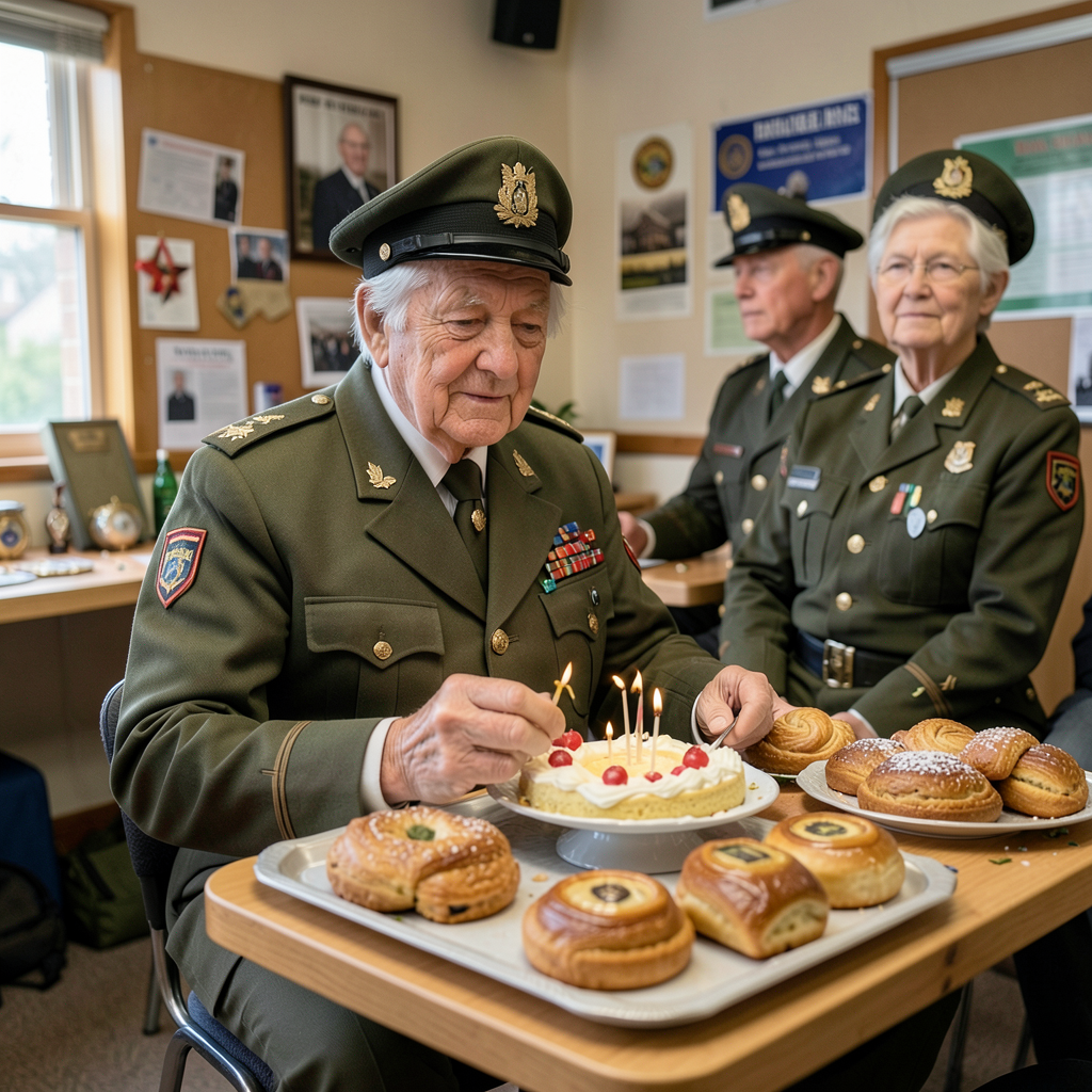 Wales' oldest man, 107, named oldest veteran, credits homemade Welsh cakes for longevity